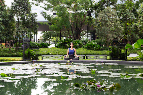 meditation at Sindhorn Kempinski Bangkok