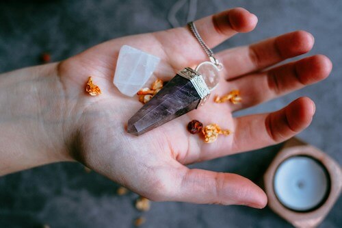 energy clearing with crystals